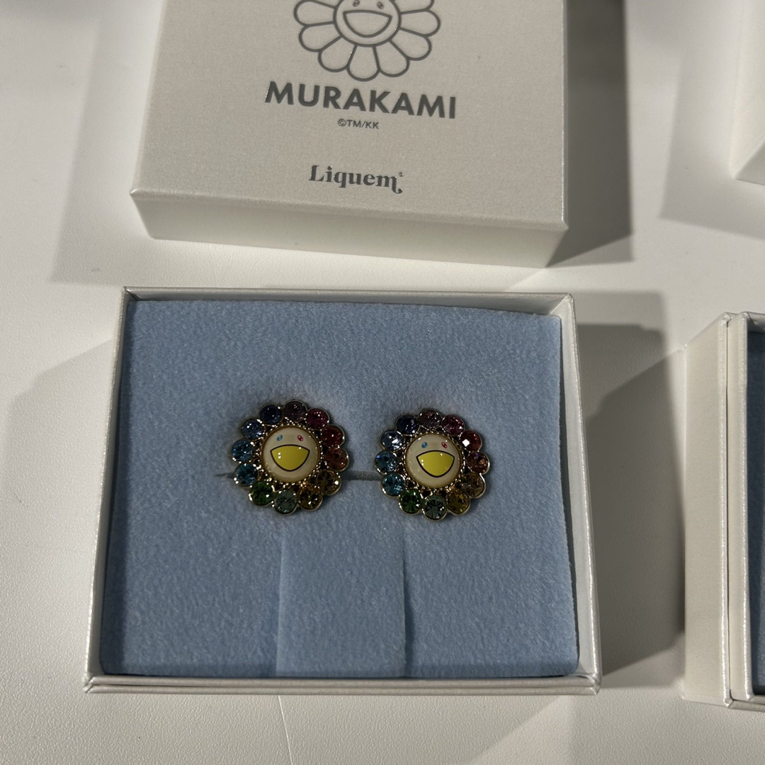 新品】Liquem 村上隆 コラボ リング パールフラワー Liquem × Takashi