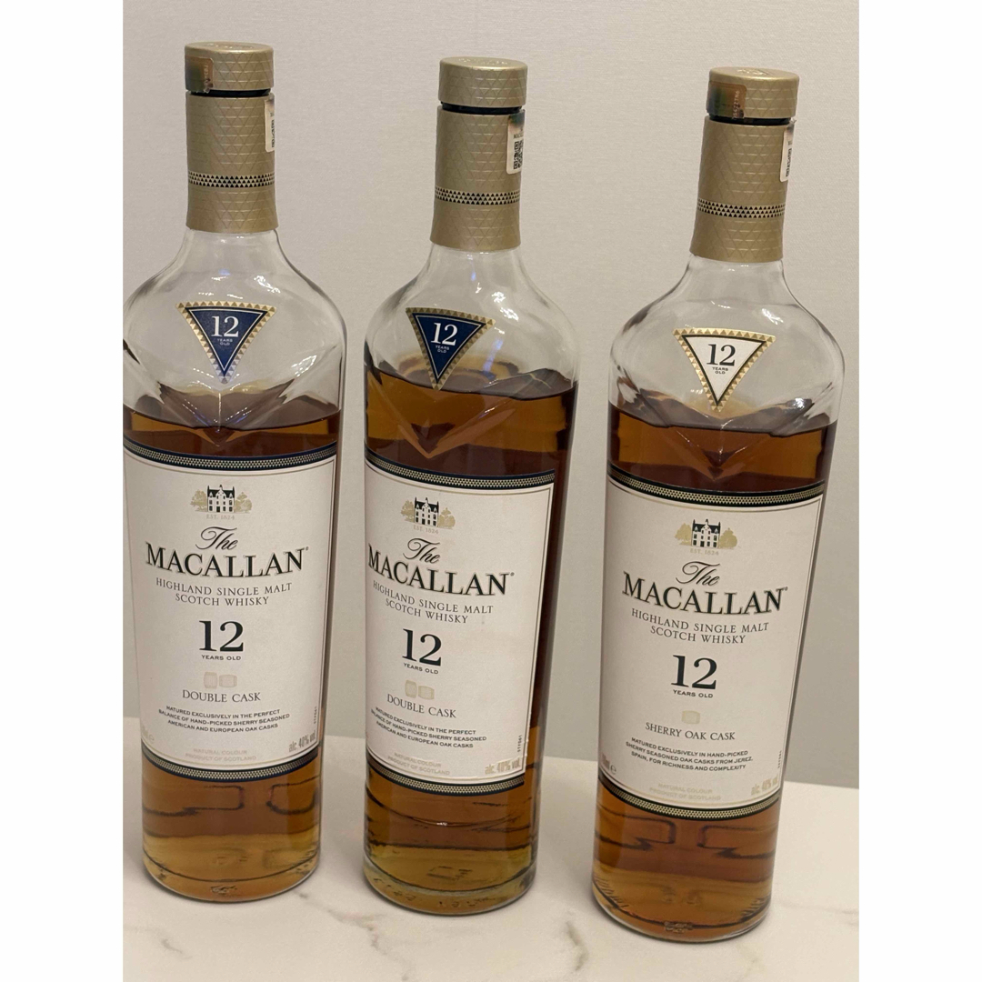 The Macallan 12年 空瓶 空箱 6本セット マッカラン