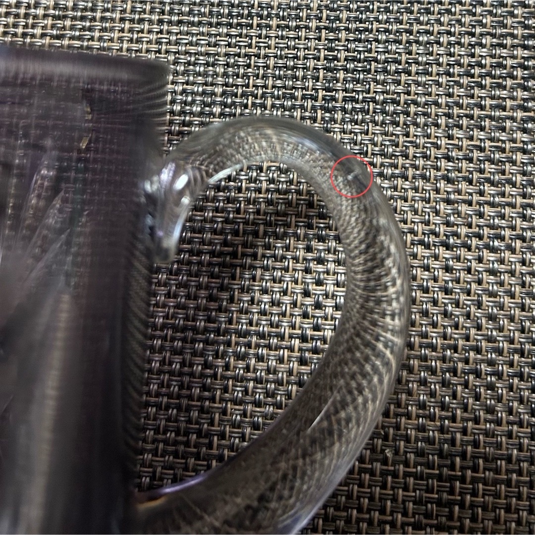 未使用】江戸切子 グラス タンブラー 紫 大友精三 作家 東京都伝統工芸品