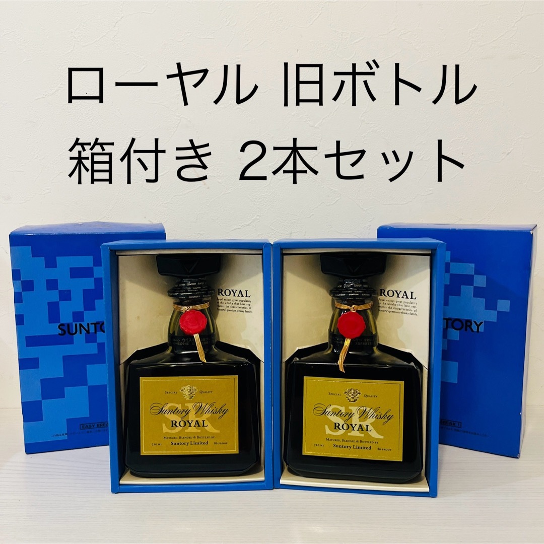 ◇古酒 4本セット SUNTORY OLD WHISKY サントリー オールド 特級 木箱