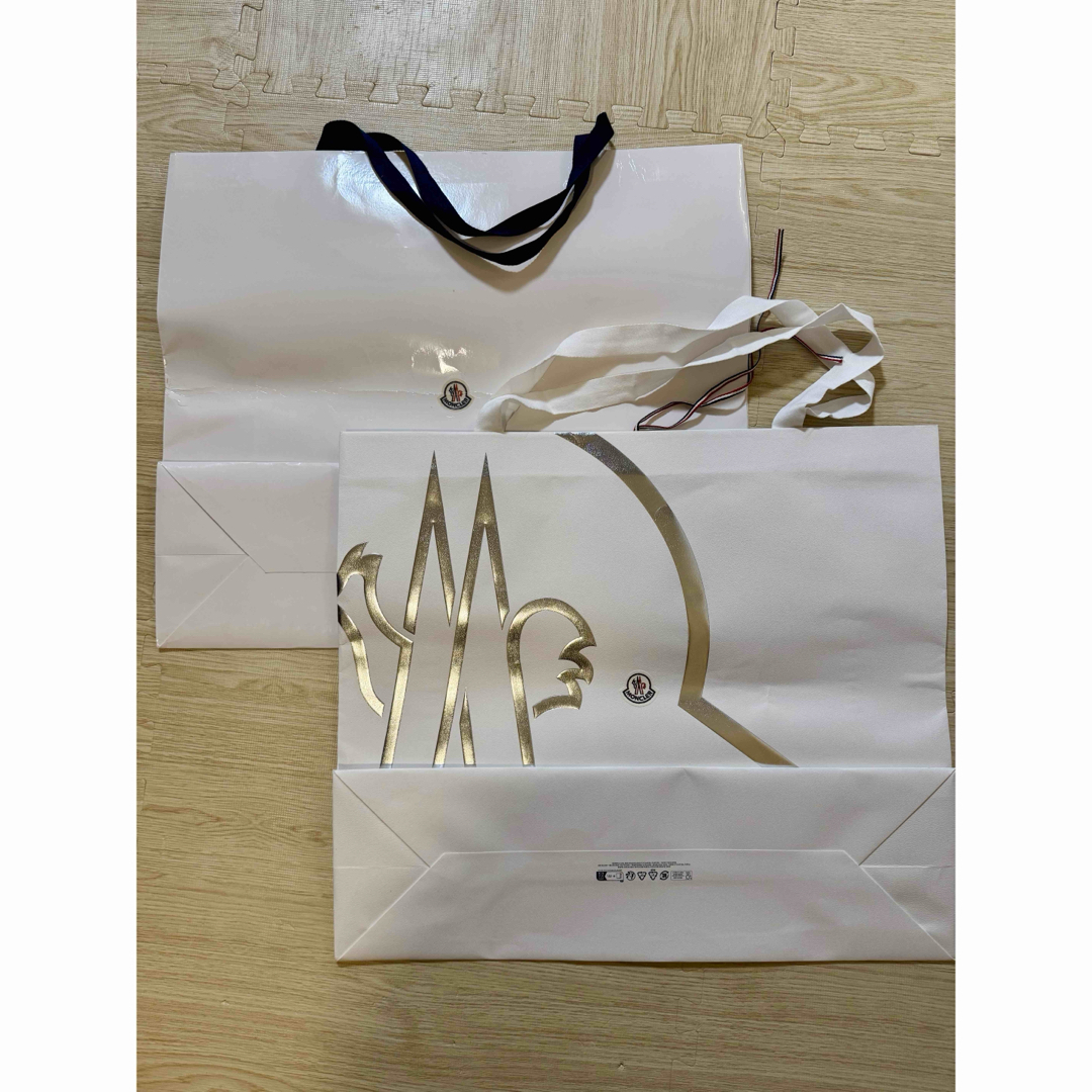 MONCLER - モンクレール ショッパー ショップ袋 紙袋 2枚の通販 by