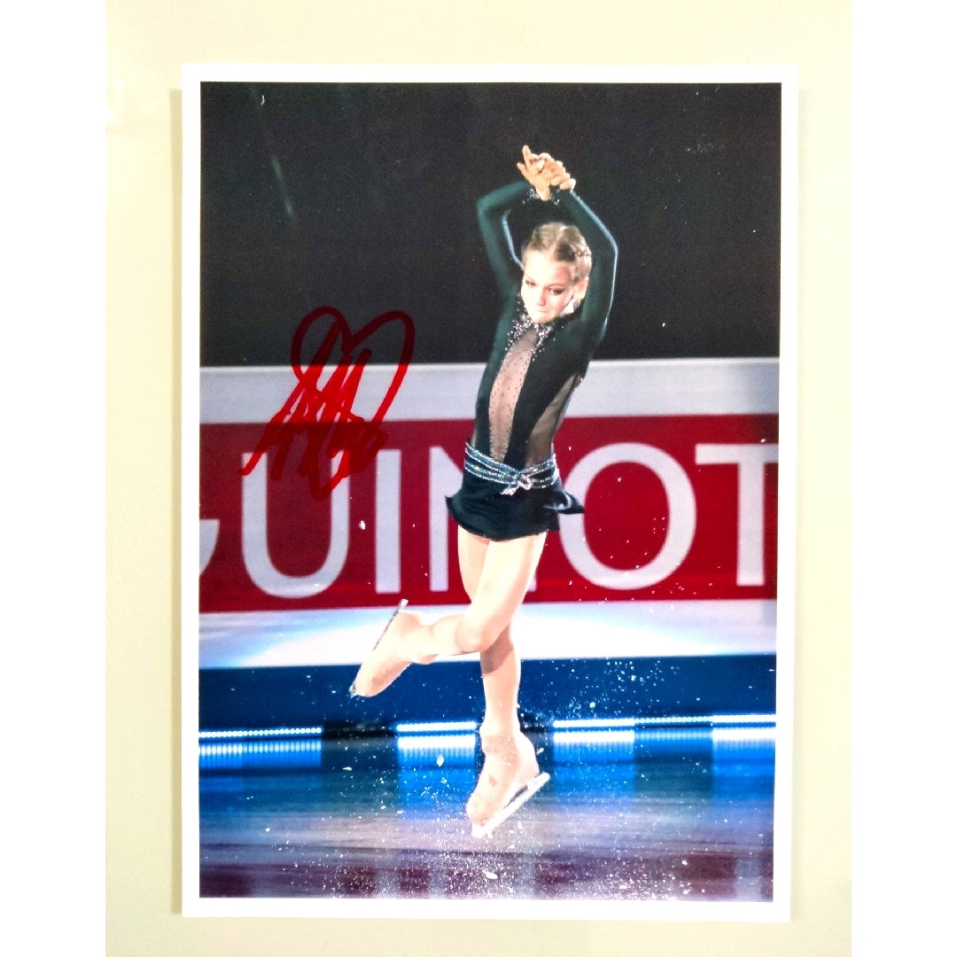 レア！アレクサンドラ・トゥルソワ 直筆サイン入りフォト/写真