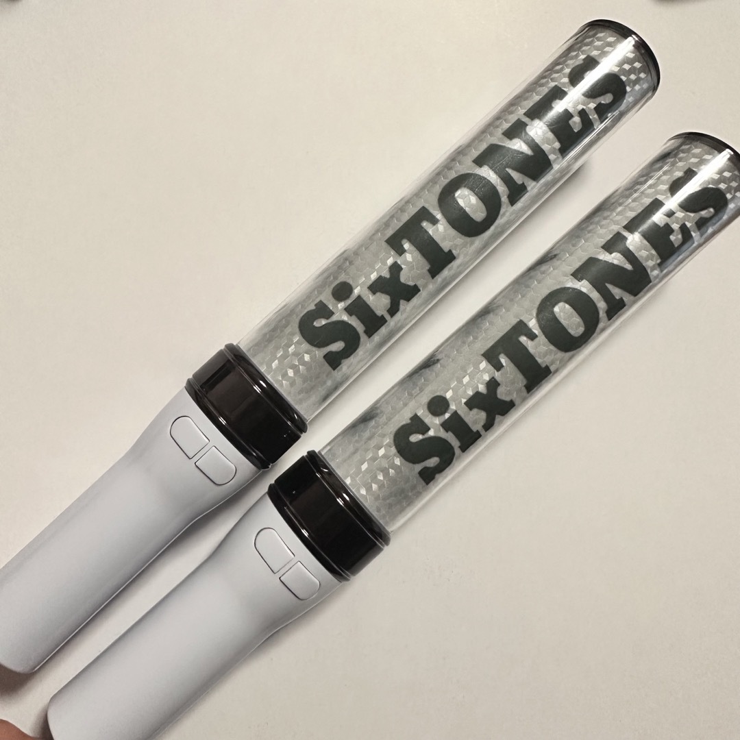 チェンエラ SixTONES ペンライト 黒 14色 2本