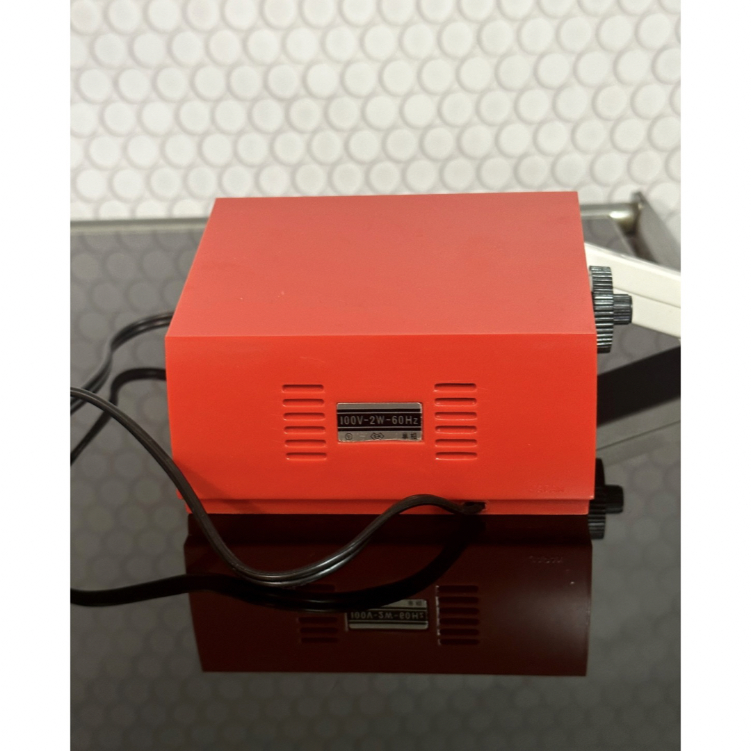 レトロポップ ドラム式時計 デジタルクロック 置き時計 パタパタ