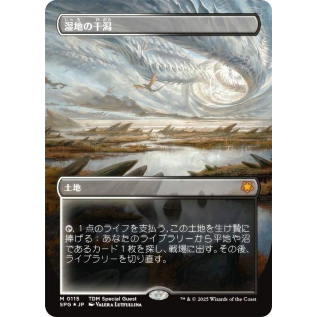 湿地の干潟 ドラゴンスケイルFOIL 日本語 MTG ドラゴンスケイルfoil