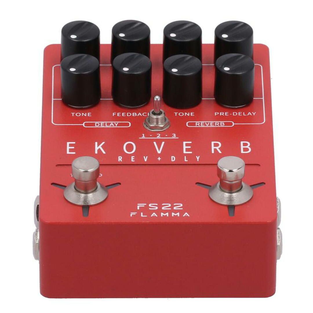 FLAMMA EKOVERB FS22 リバーブ ディレイ エフェクター ギター Amazon