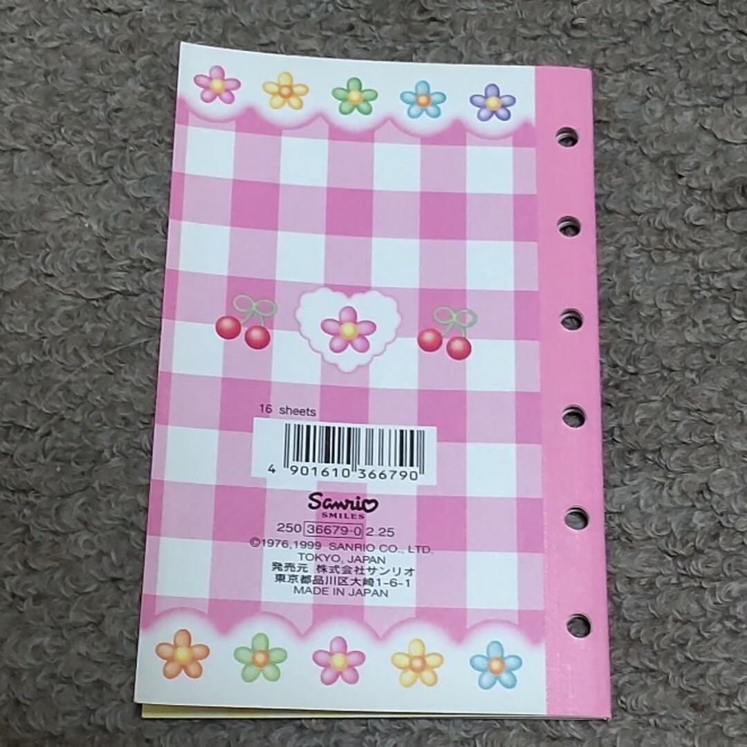 ハローキティ - キティ、シール帳、アルバム、手帳、さくらんぼ、平成