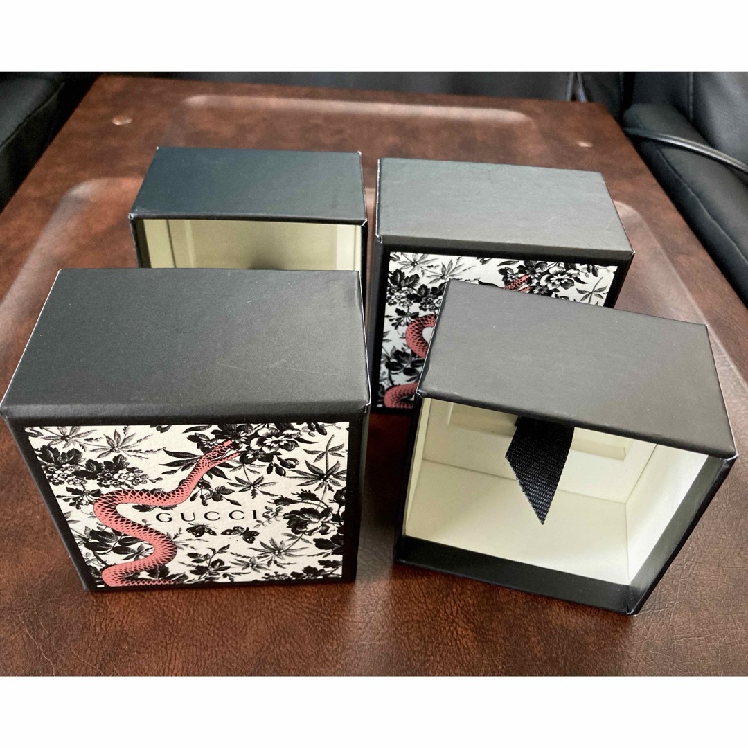 グッチ GUCCI アクセサリー入れ ケース 保存袋 空箱 12個セット 値下げ