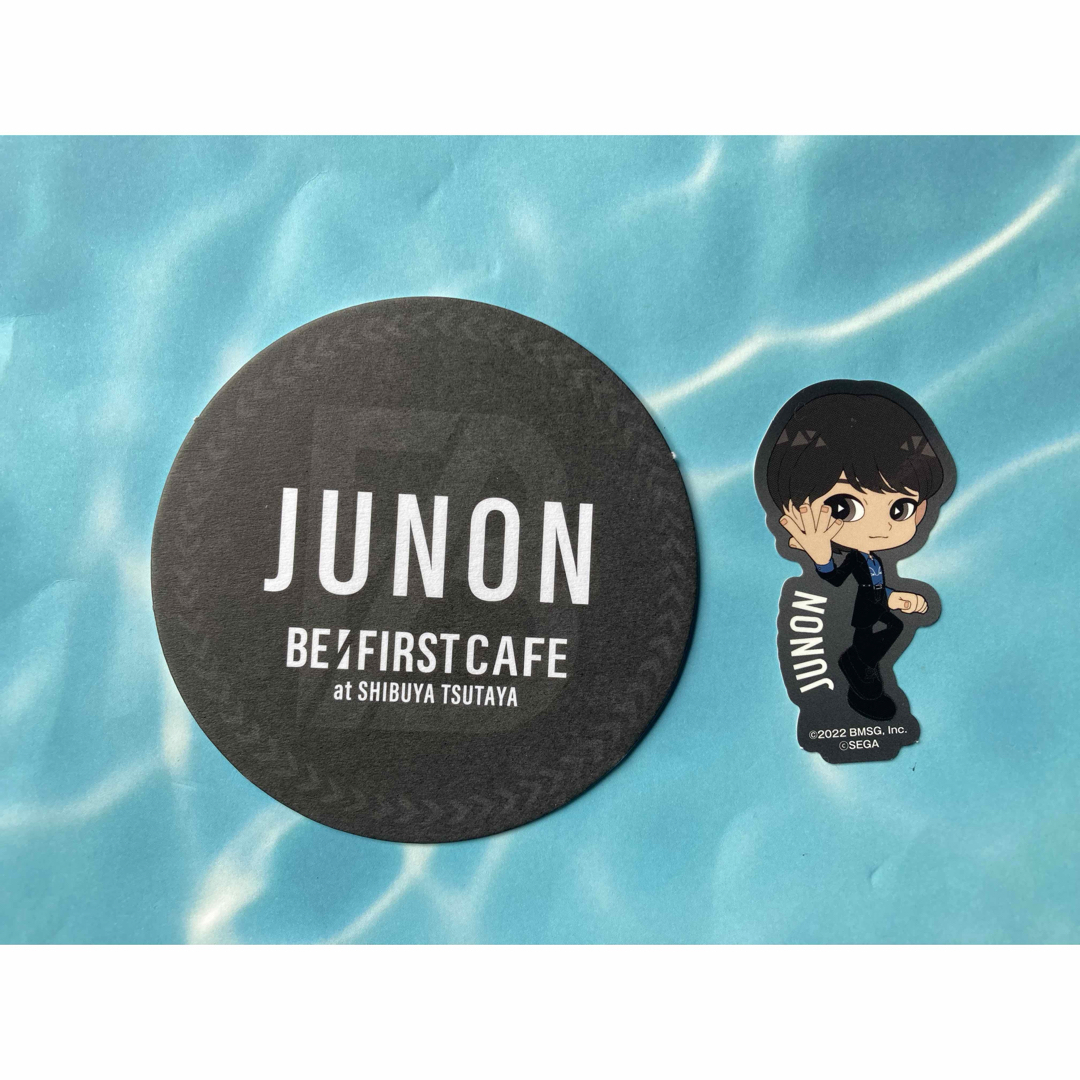 BE:FIRST JUNON 直筆サイン入りコースター BE:FIRST JUNON 直筆サイン