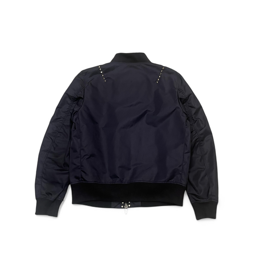 VALENTINO ロックスタッズ ボンバージャケット MA-1 ナイロン
