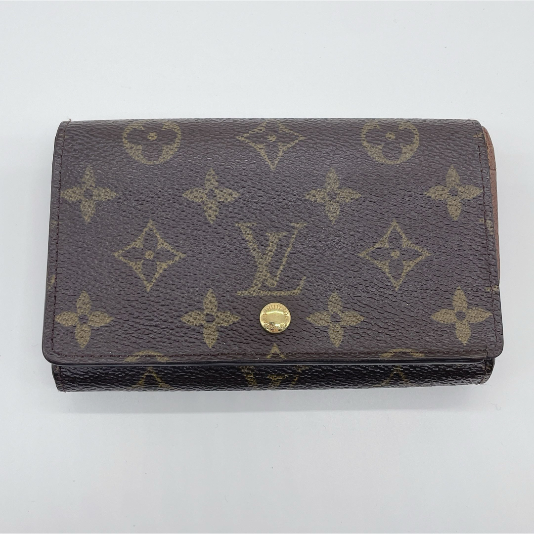 ルイヴィトン モノグラム トレゾール L字ファスナー 折り財布
