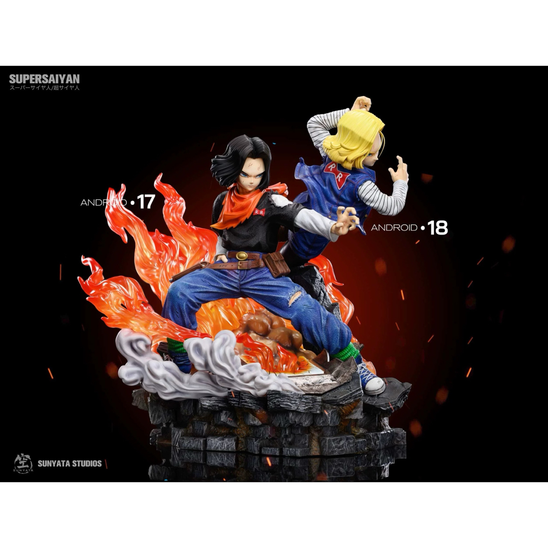 ドラゴンボール 人造人間17号 ガレージキット ガレキ スタチュー②