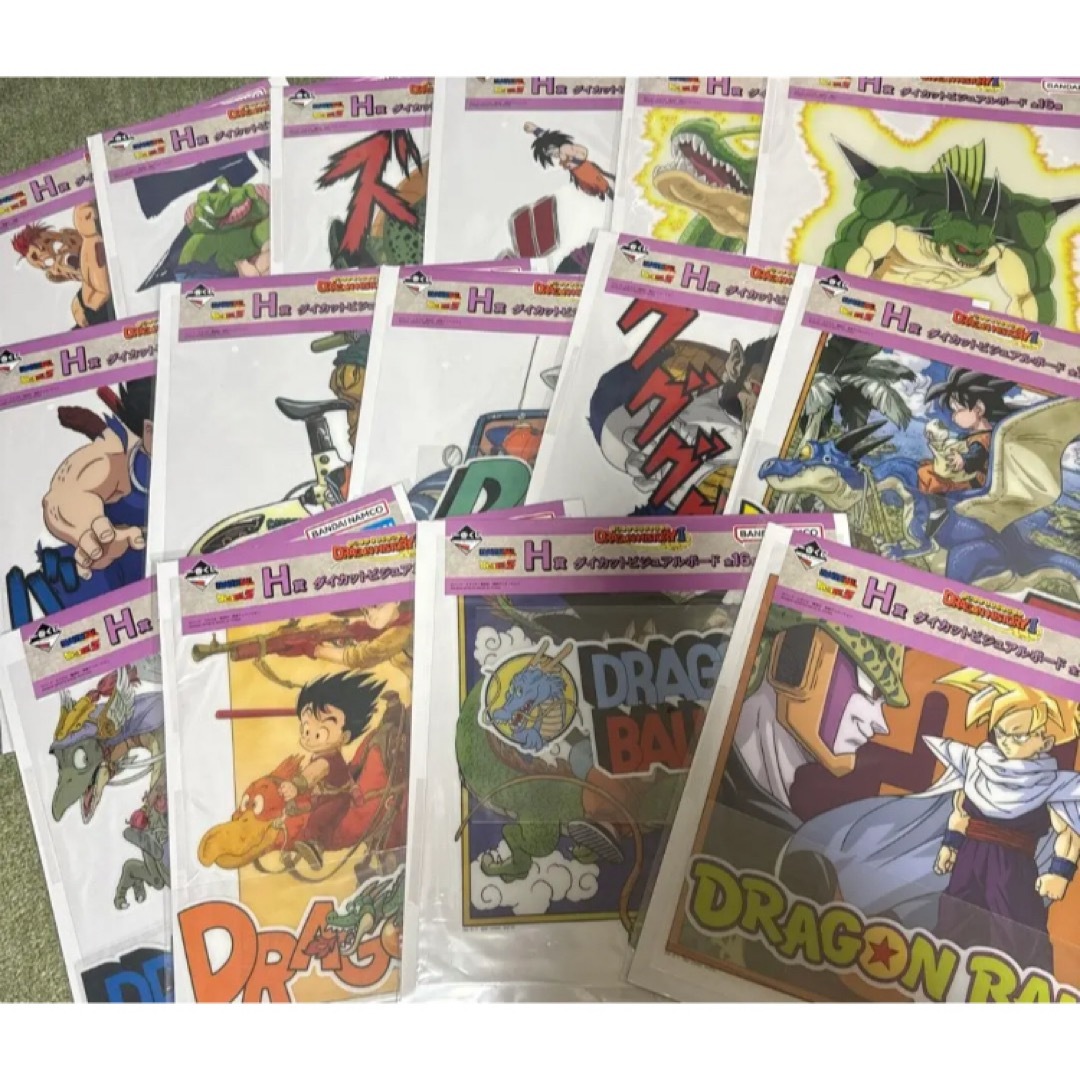 一番くじ ドラゴンボール H賞 ダイカットビジュアルボード 全16種