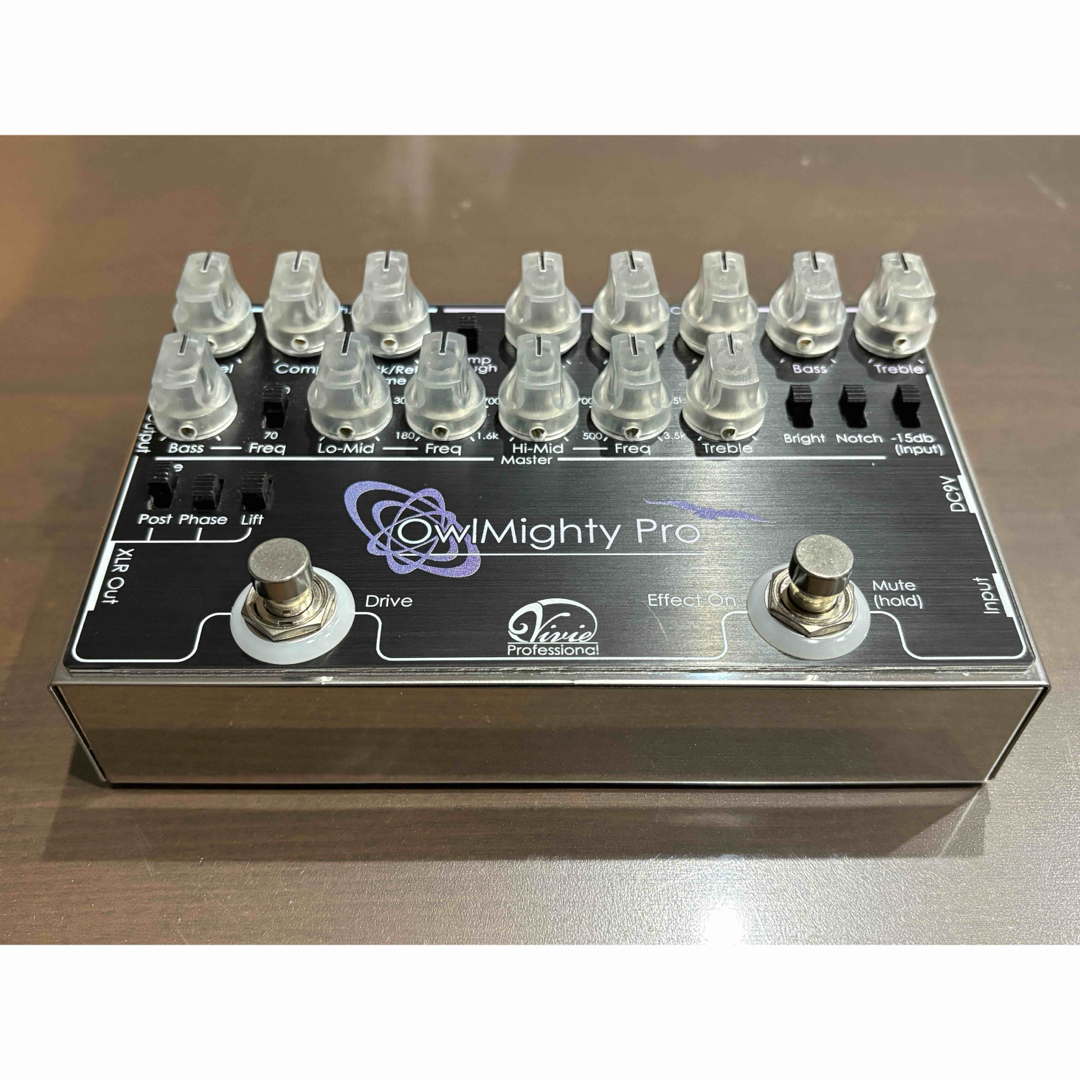 生産終了品】Vivie OwlMighty Pro ベースプリアンプ