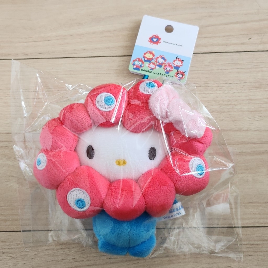 ミャクミャク ぬいぐるみ キーホルダー ハローキティ セット ハロー