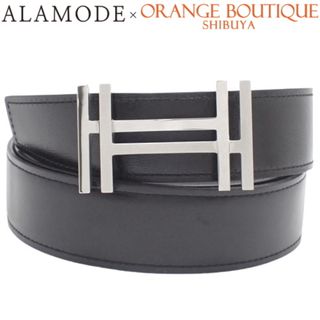 エルメス ネクタイケース レザーブラック