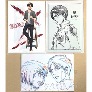進撃の巨人 リヴァイ兵長 エレン クリアファイル 2点セット Amazon.co