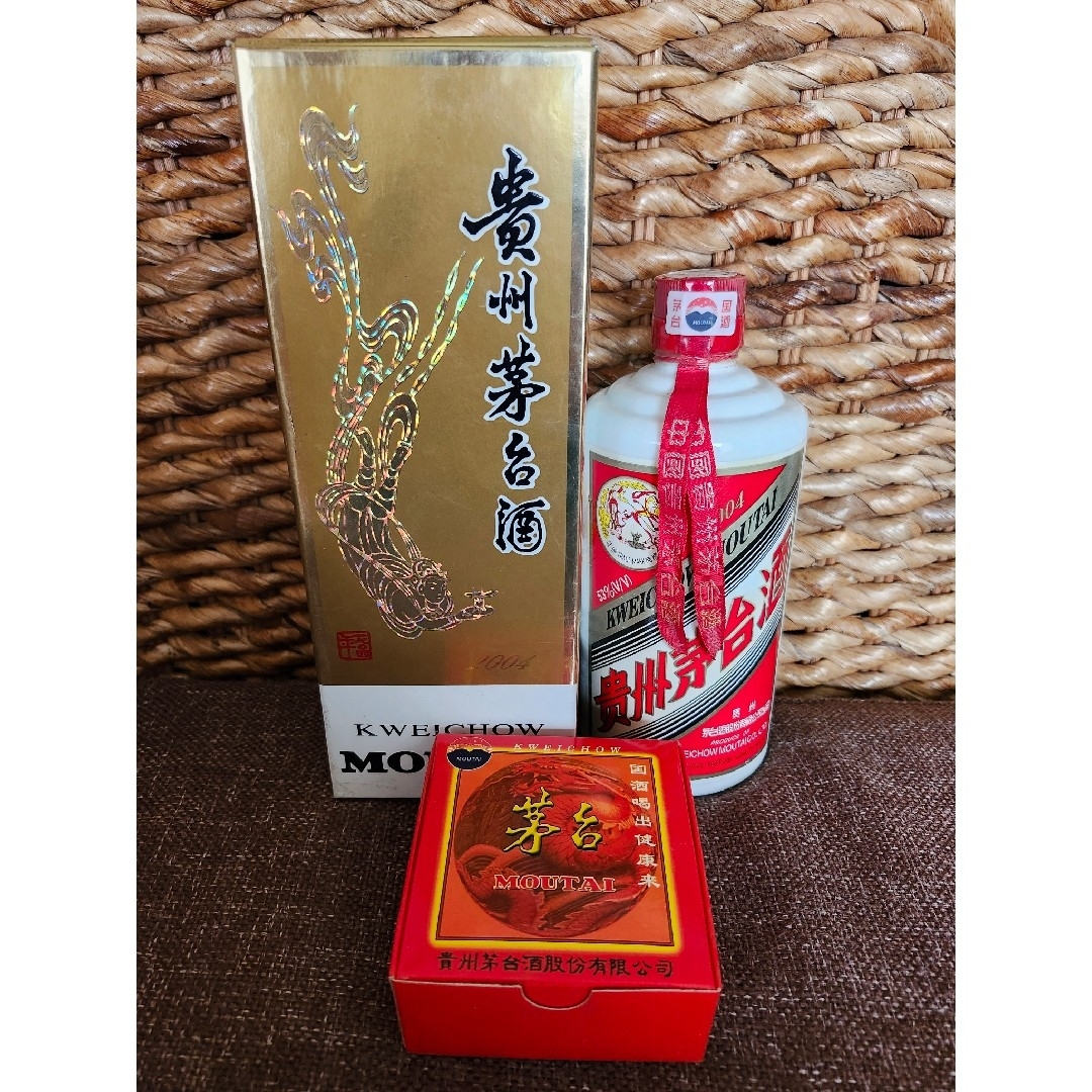 未開栓】貴州茅台酒 天女ラベル 2004