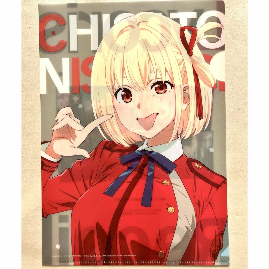 非売品】リコリス リコイル 千束 たきな A3 サイズ クリアポスター