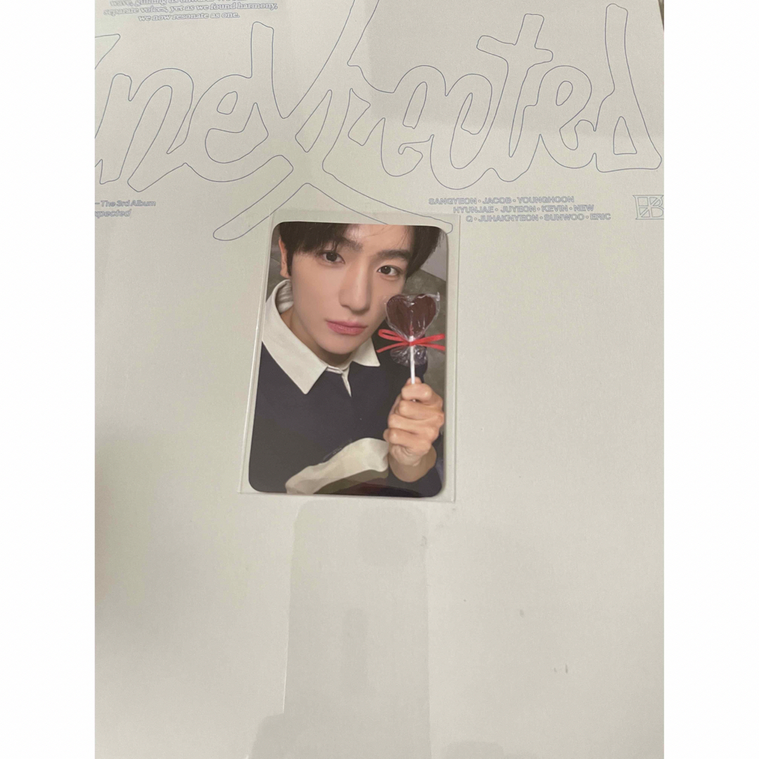 THEBOYZ HYUNJAE ヒョンジェ サイン入りチェキ ポラロイド THE BOYZ