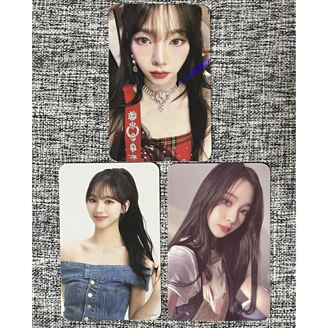 aespa ペンミ 会場限定 6000円 購入特典 トレカ カリナ 5枚 aespa