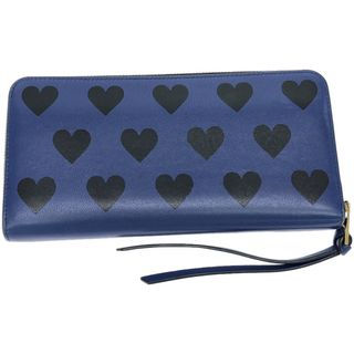 LOEWE ロエベ ネイビー 二つ折り財布 LOEWE 二つ折り財布 ネイビーと