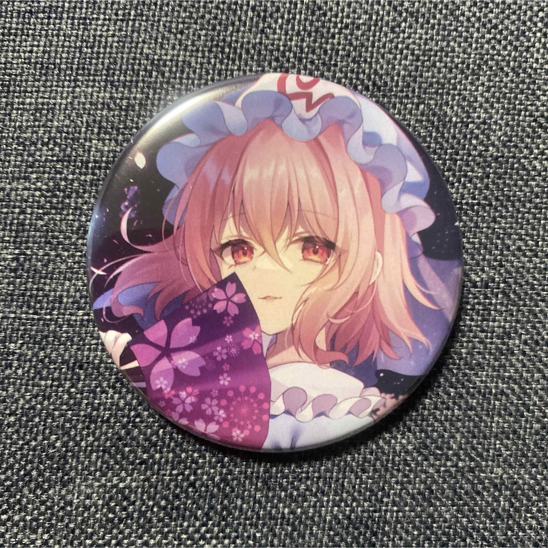 東方Project あにまる製菓 西行寺幽々子 缶バッジの通販 by コメント