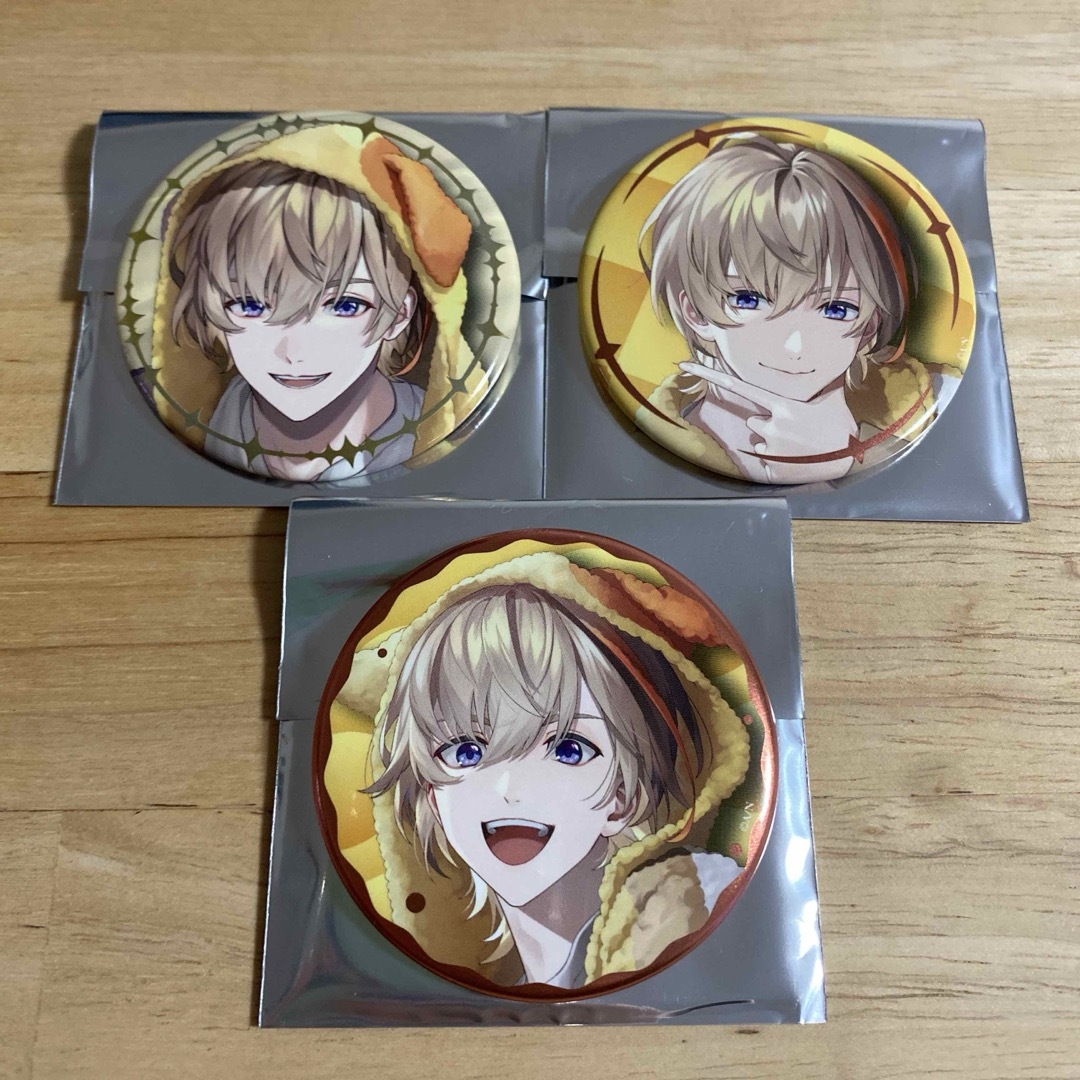 にじさんじ SUISAI RAIN 缶バッジ 風楽奏斗 セット 風楽奏