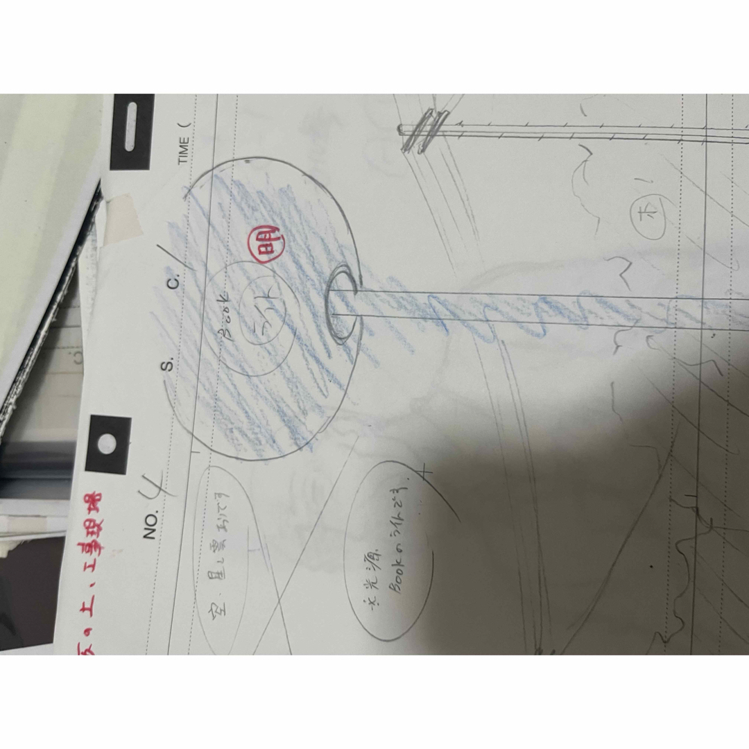 うしおととら 大量まとめ売り 原画 制作指示 セル画 直筆 背景 アニメ