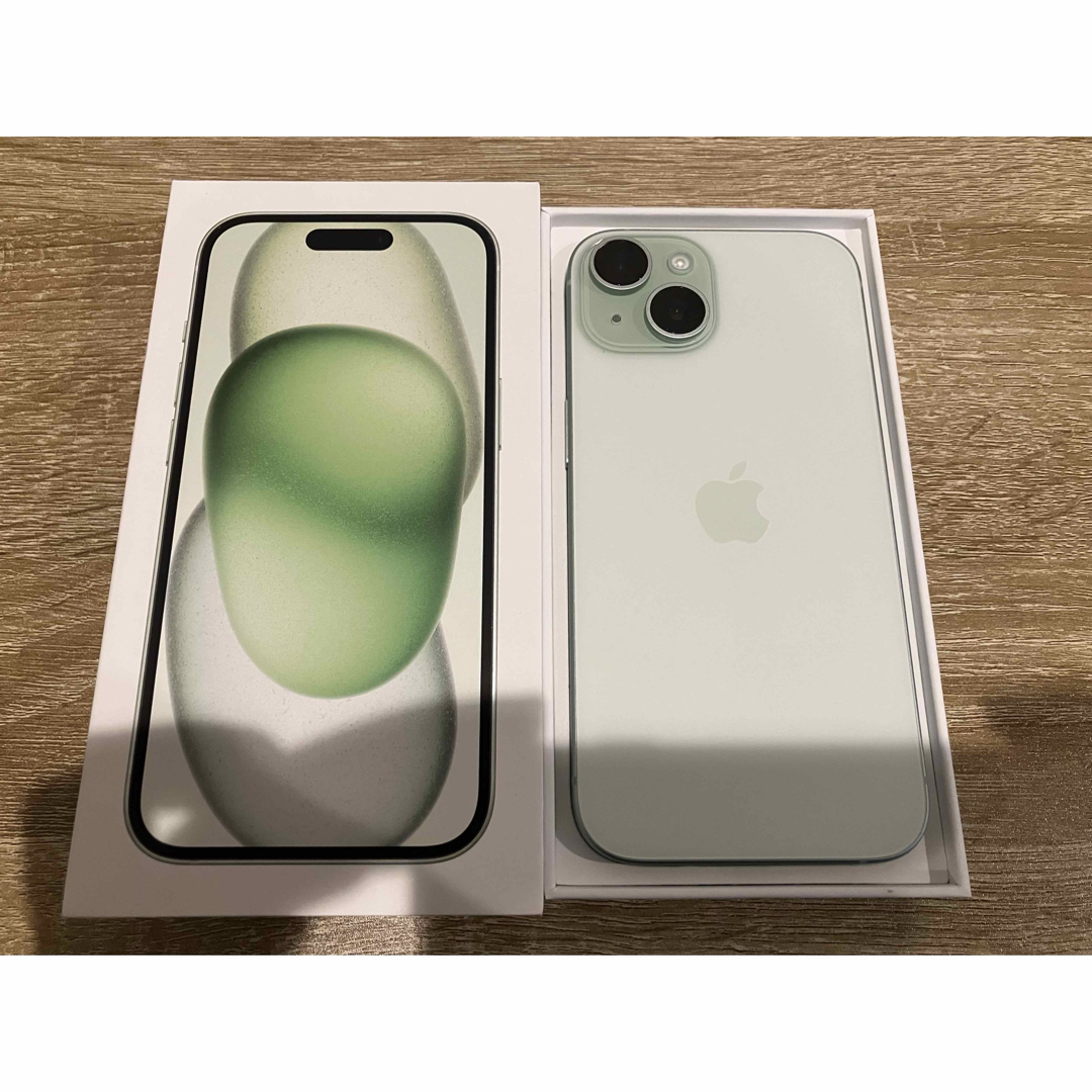 美品 iPhone15 128GB SIMフリー グリーン 付属品完備 Amazon | 【整備