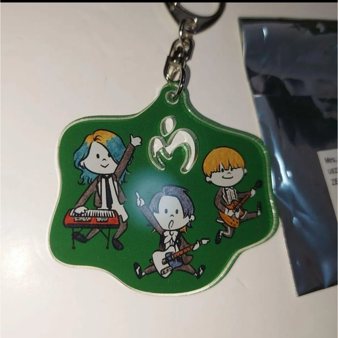 Mrs. GREEN APPLE トートバッグ 黒 ゼンジン！キーホルダー付き Mrs