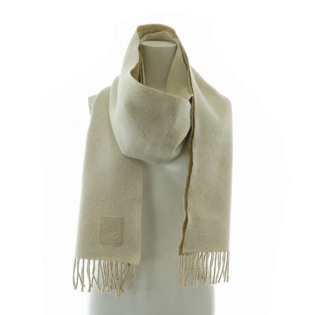 LOEWE マフラー ストール 白 ホワイト ロエベ LOEWEマフラー ホワイト