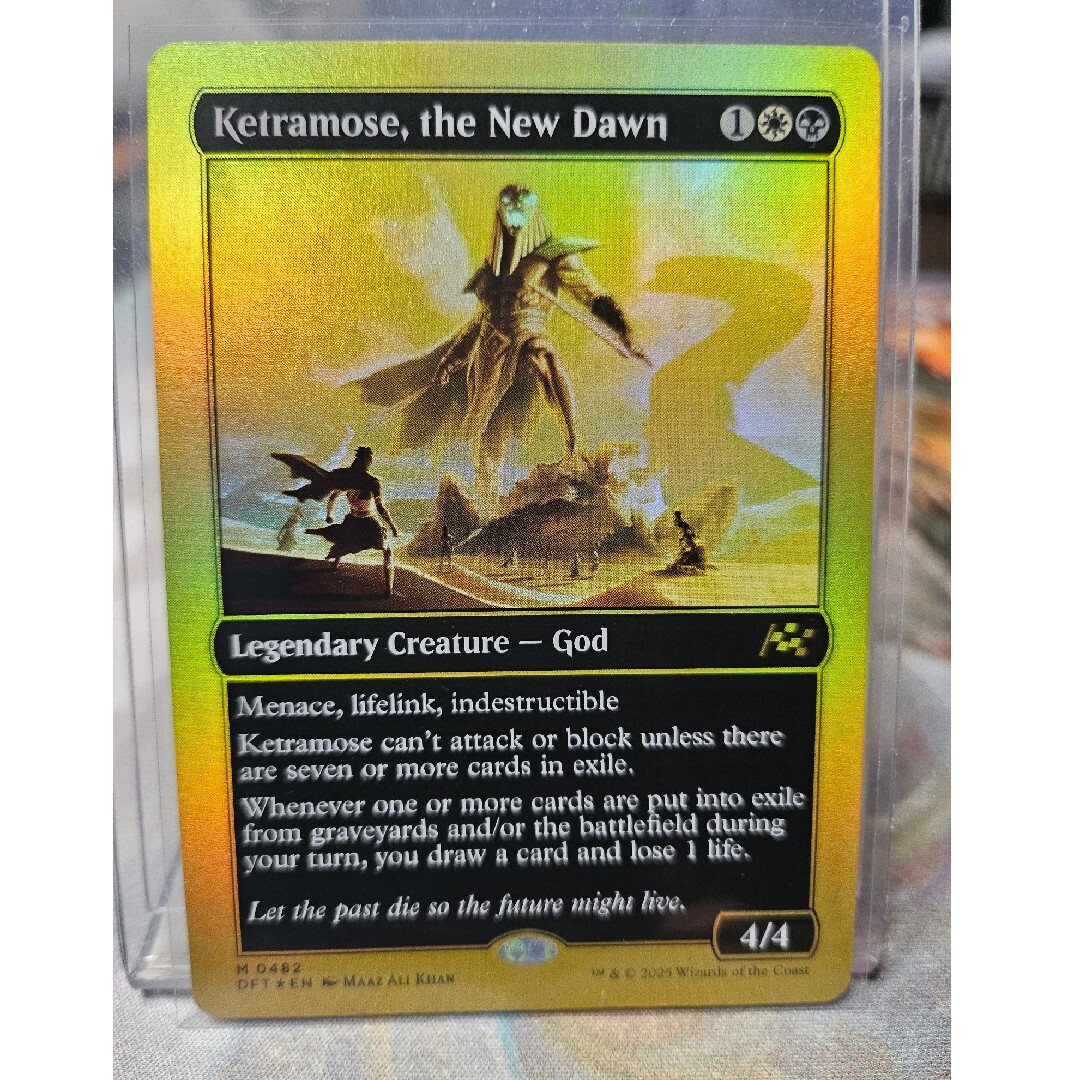 最安値】MTG DFT 新たな夜明け、ケトラモーズ 英語版 4枚 最安値】MTG