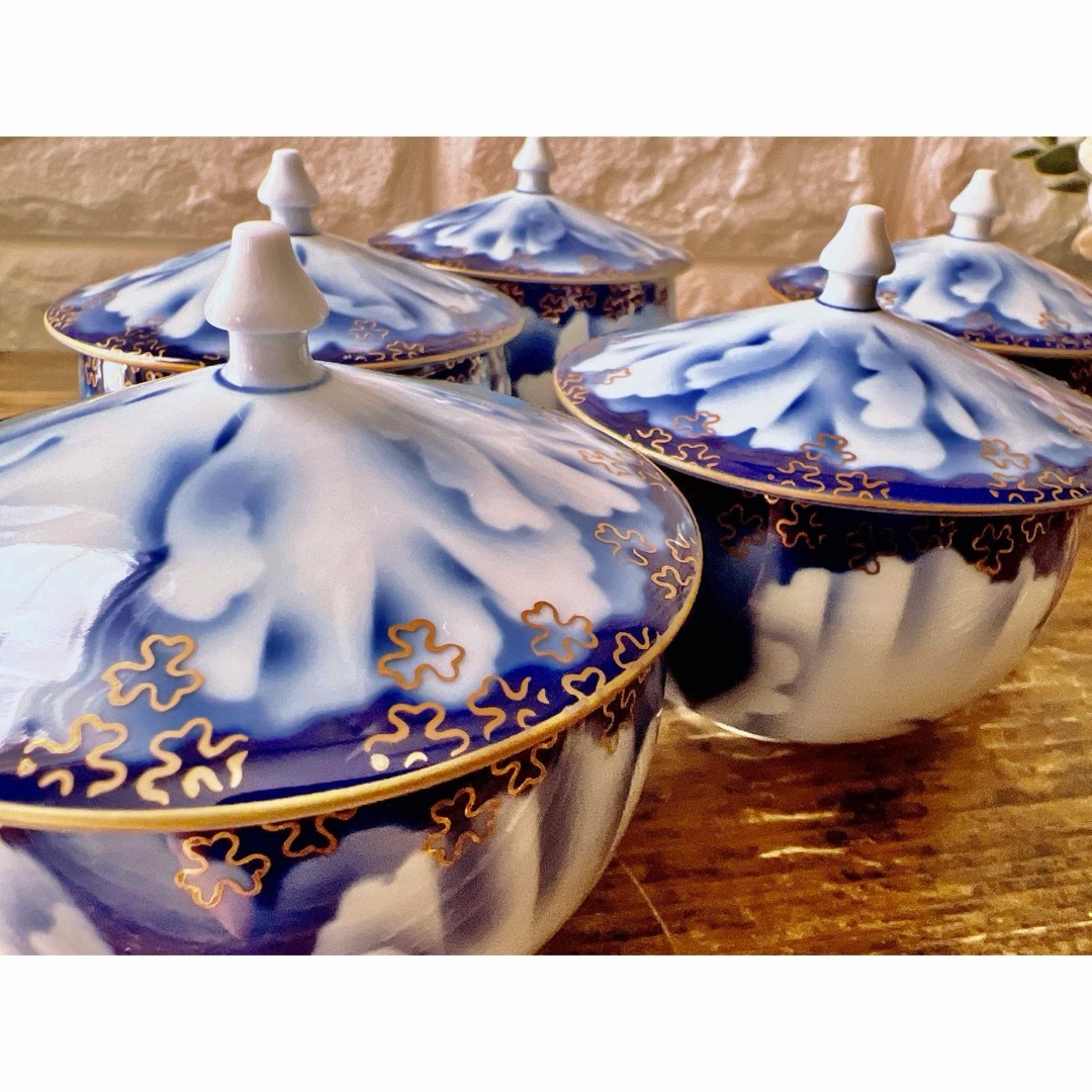 蓋付き湯呑 深川製磁 夫婦茶碗 湯呑み 蓋付き4客セット 深川製磁の