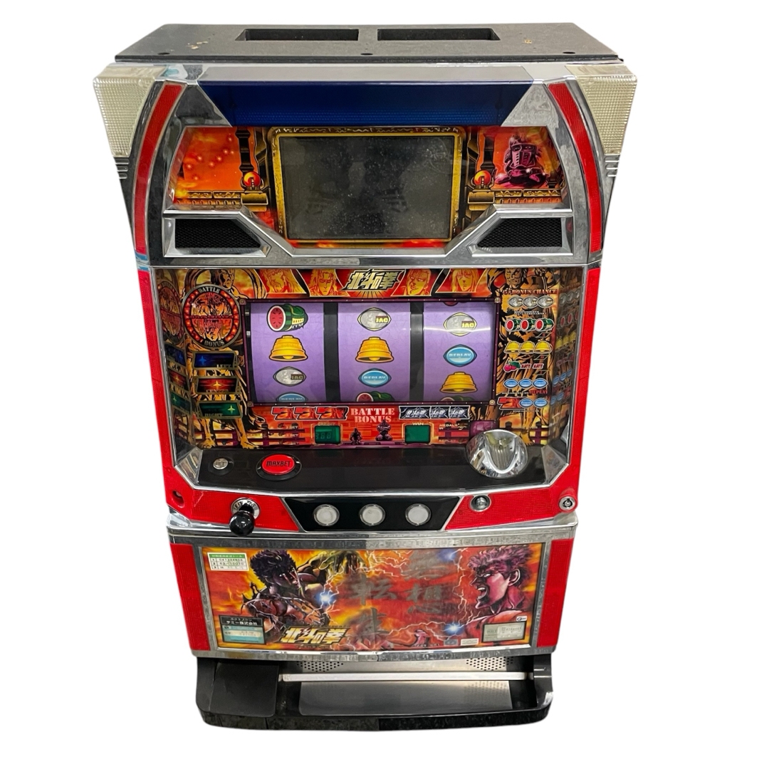 パチスロ4号機 サミー 初代北斗の拳 夢想転生パネル実機