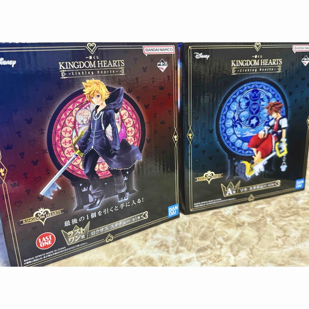 キングダムハーツ 一番くじ A賞 ソラスタチュー E賞 タオル 未開封