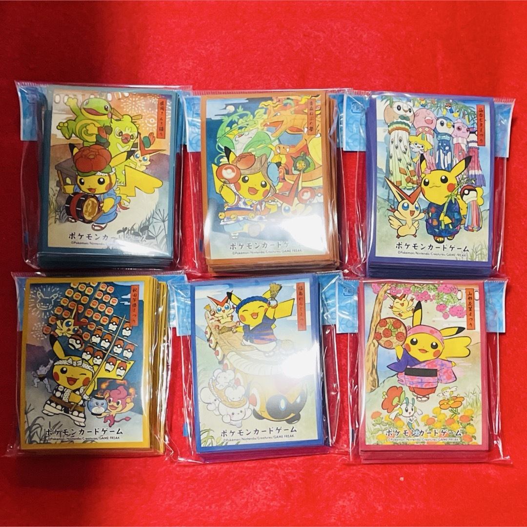 トウホクR お祭りごっこ ポケカスリーブデッキシールド 6種 10セット