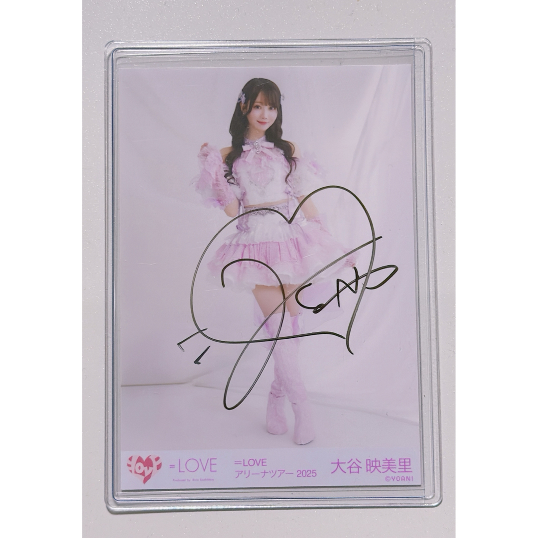 大谷映美里 魔法少女 直筆 サイン イコラブ 大谷映美里 生写真 魔法