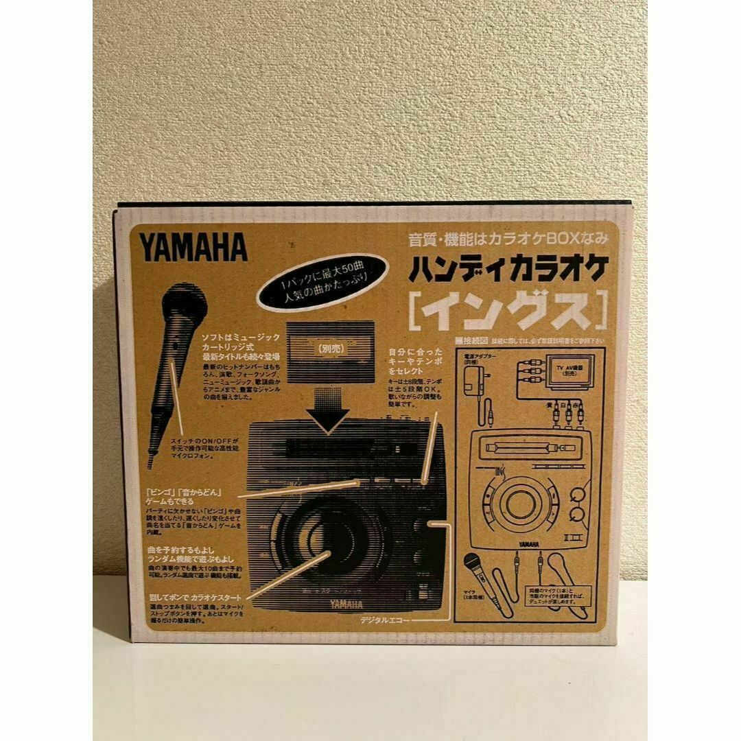 ING'S ハンディ カラオケHK-1ヤマハカートリッジ12本 600曲