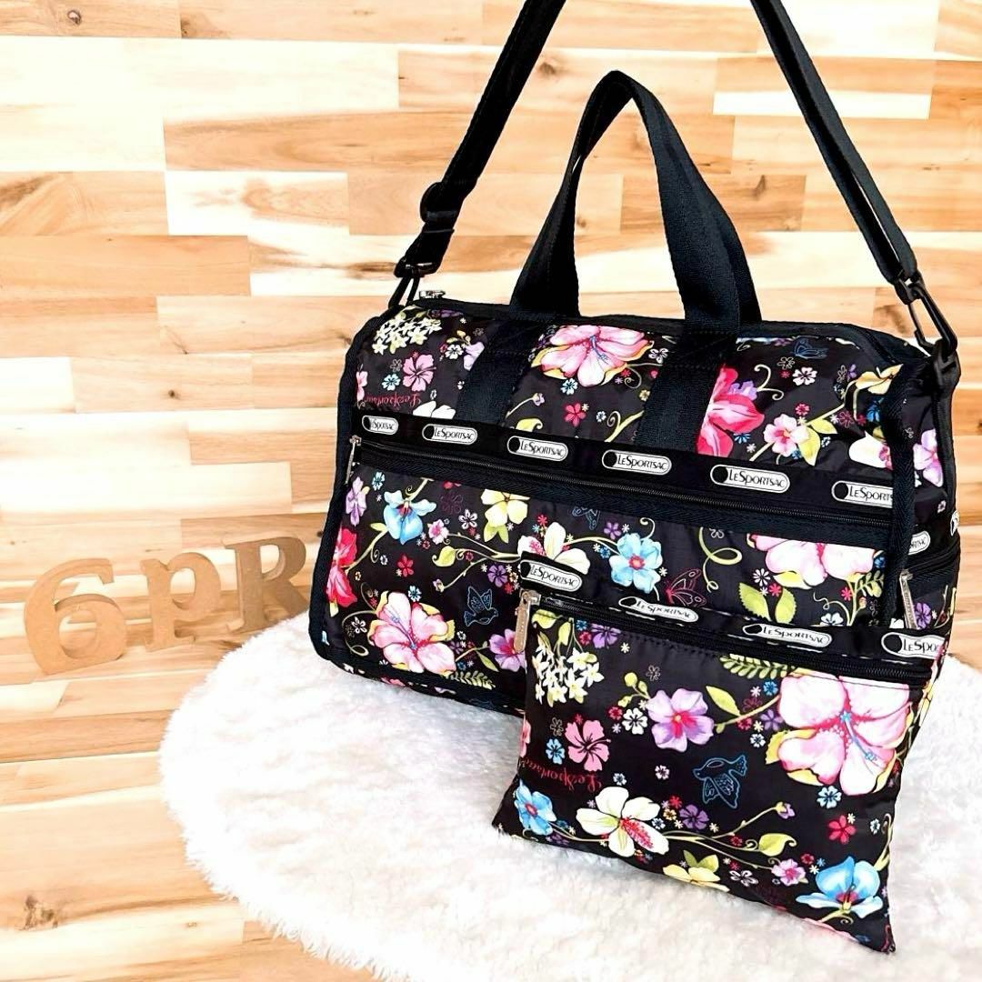 レスポートサック ハワイ限定 フラガール ラージウィークエンダー