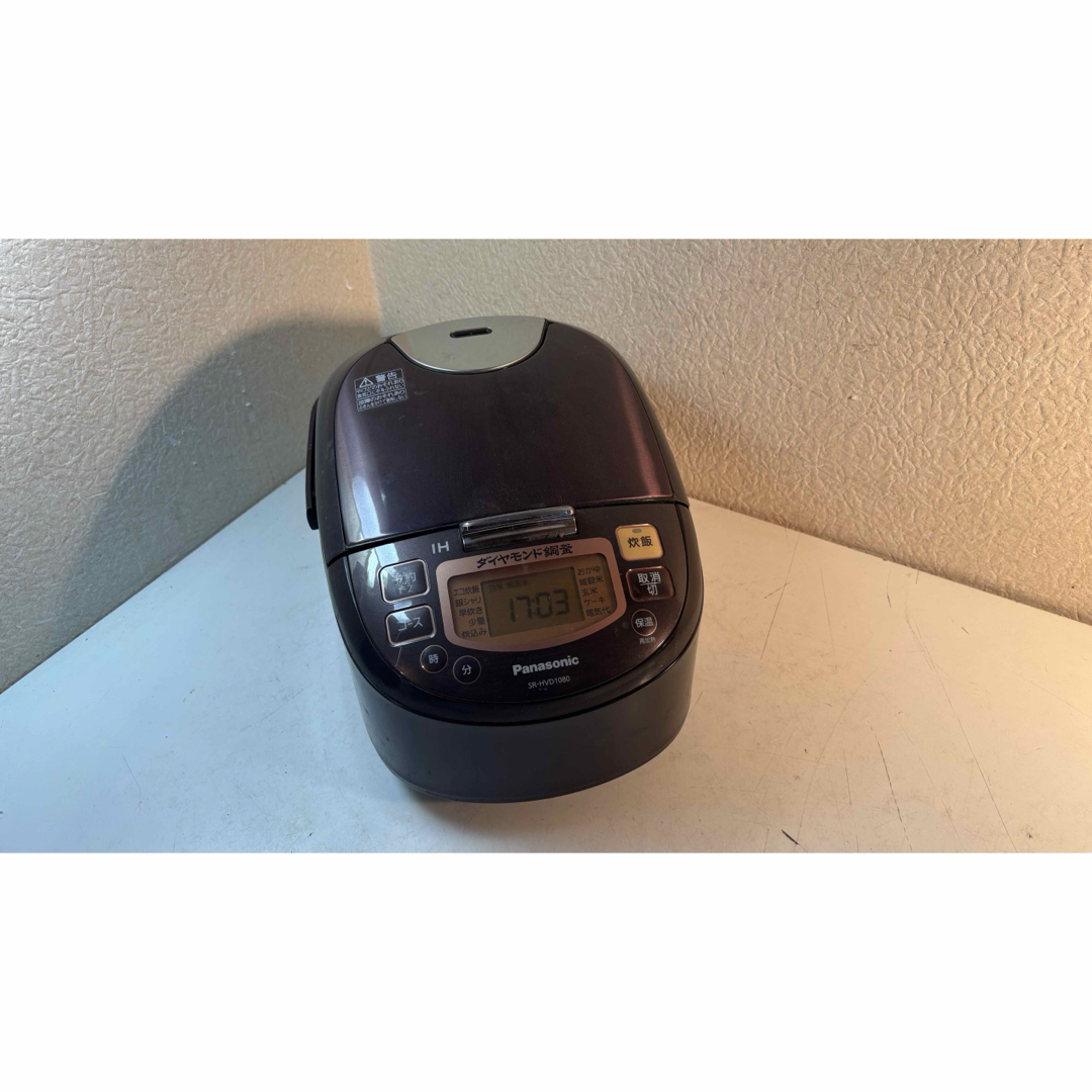 デジタル表示のダイヤモンド釜炊飯器モデルSR-HVD1080 デジタル表示の