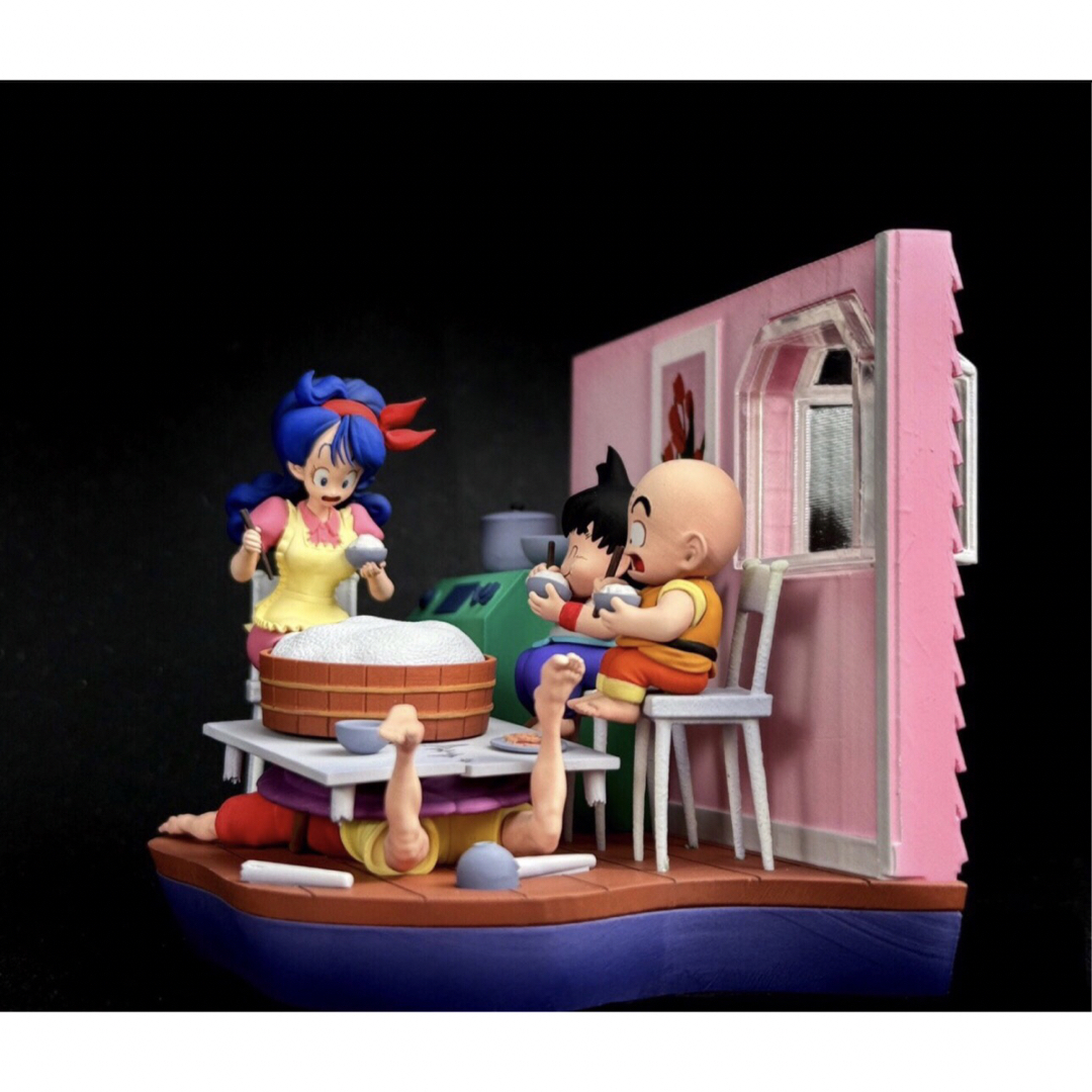 悟空 クリリン ランチ 亀仙人 ドラゴンボール ガレージキット