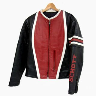 schott（ライダースジャケット ・ レッド/赤色系）のフリマアイテム一覧