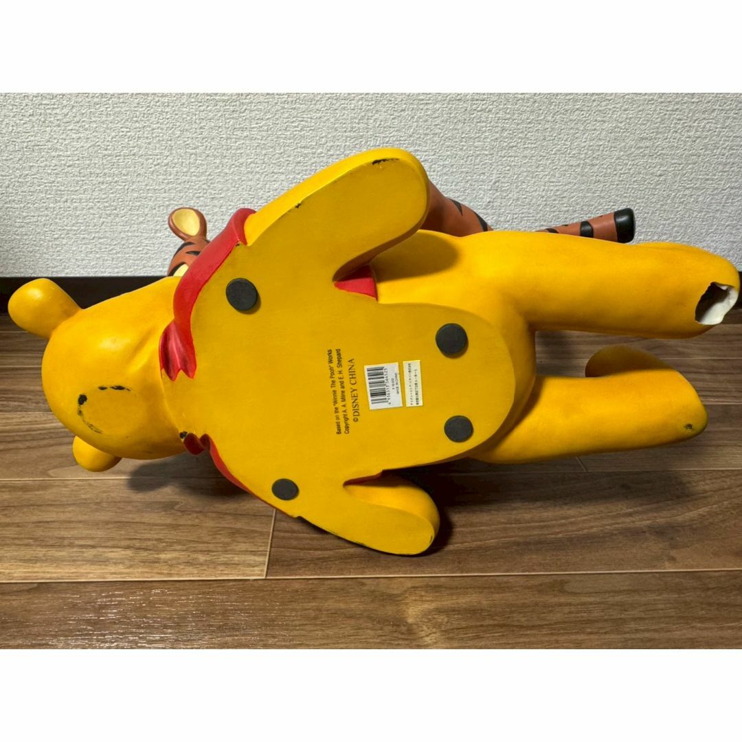 希少！ ディズニーストア限定 くまのプーさん＆ティガー 置物