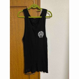 氷室京介XCHROME HEARTS タンクトップ ブラック CHROME HEARTS(クロム