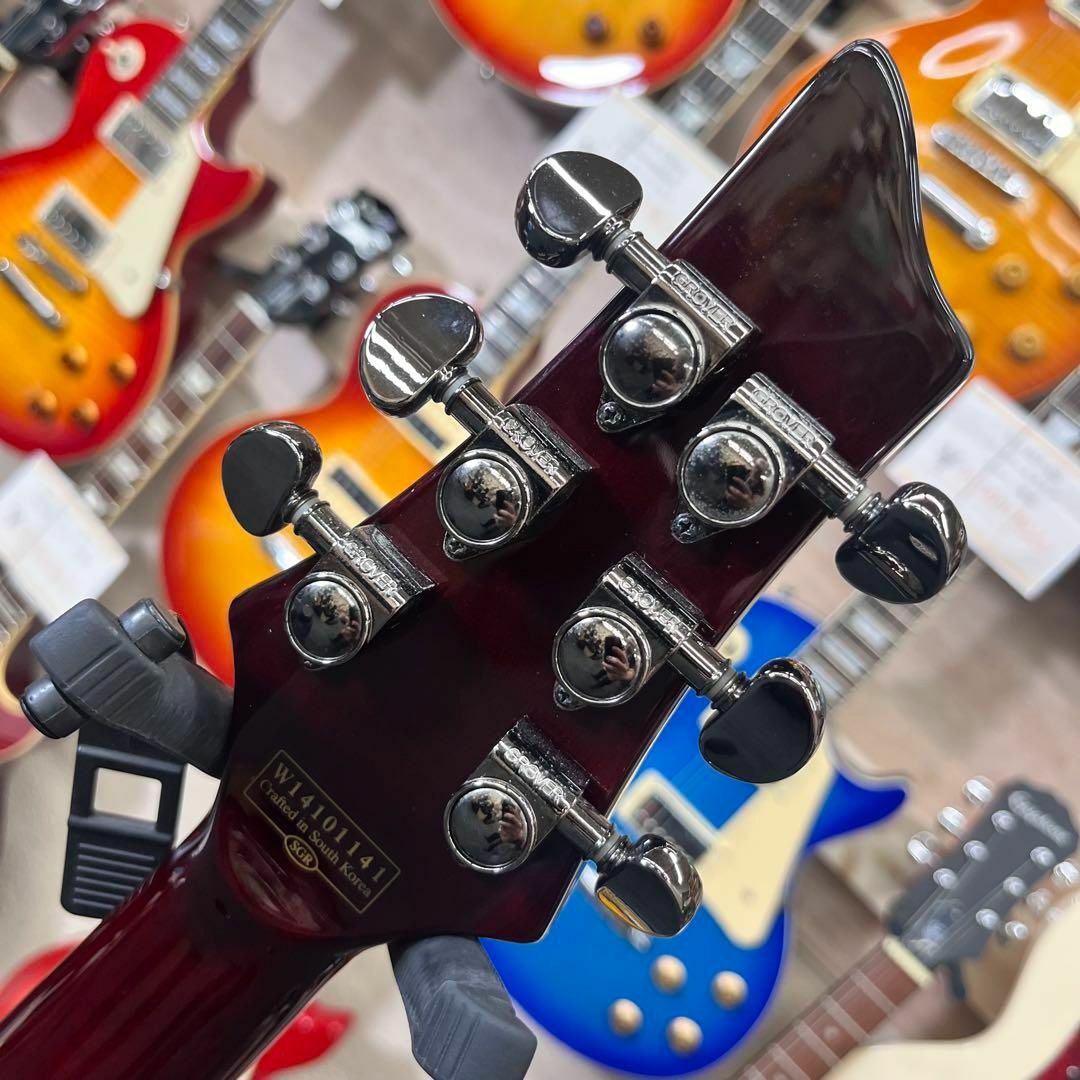 シェクター ギター EMG ケース付き