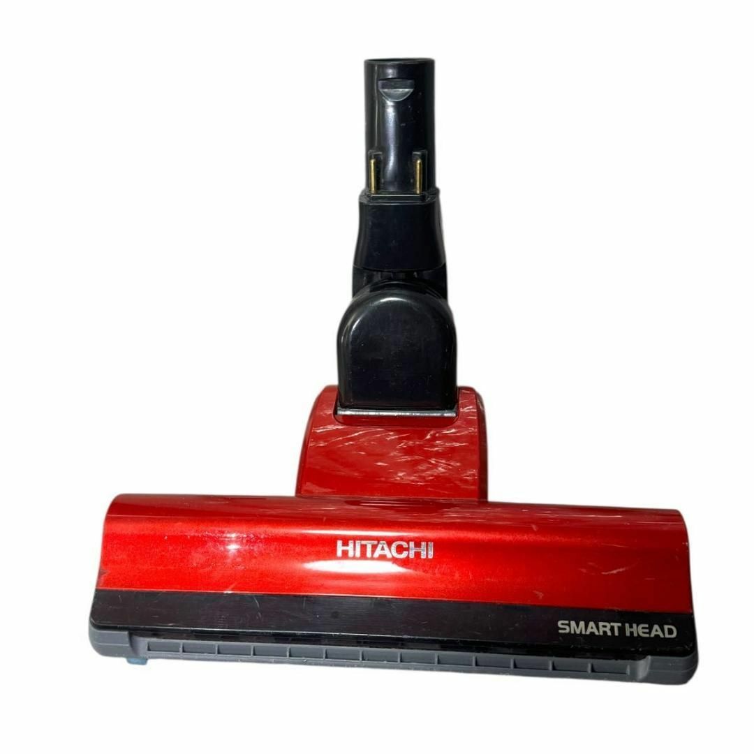 赤 日立 掃除機 動作保証品 D-DP15 パワーヘッド 回転ブラシ レッド