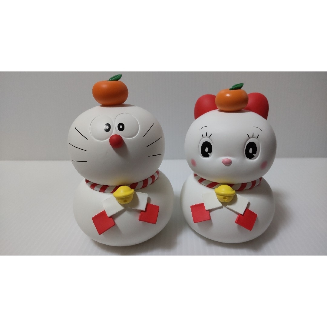 新品未開封】ドラえもん ドラミちゃん 鏡餅フィギュアセット(小) 新品