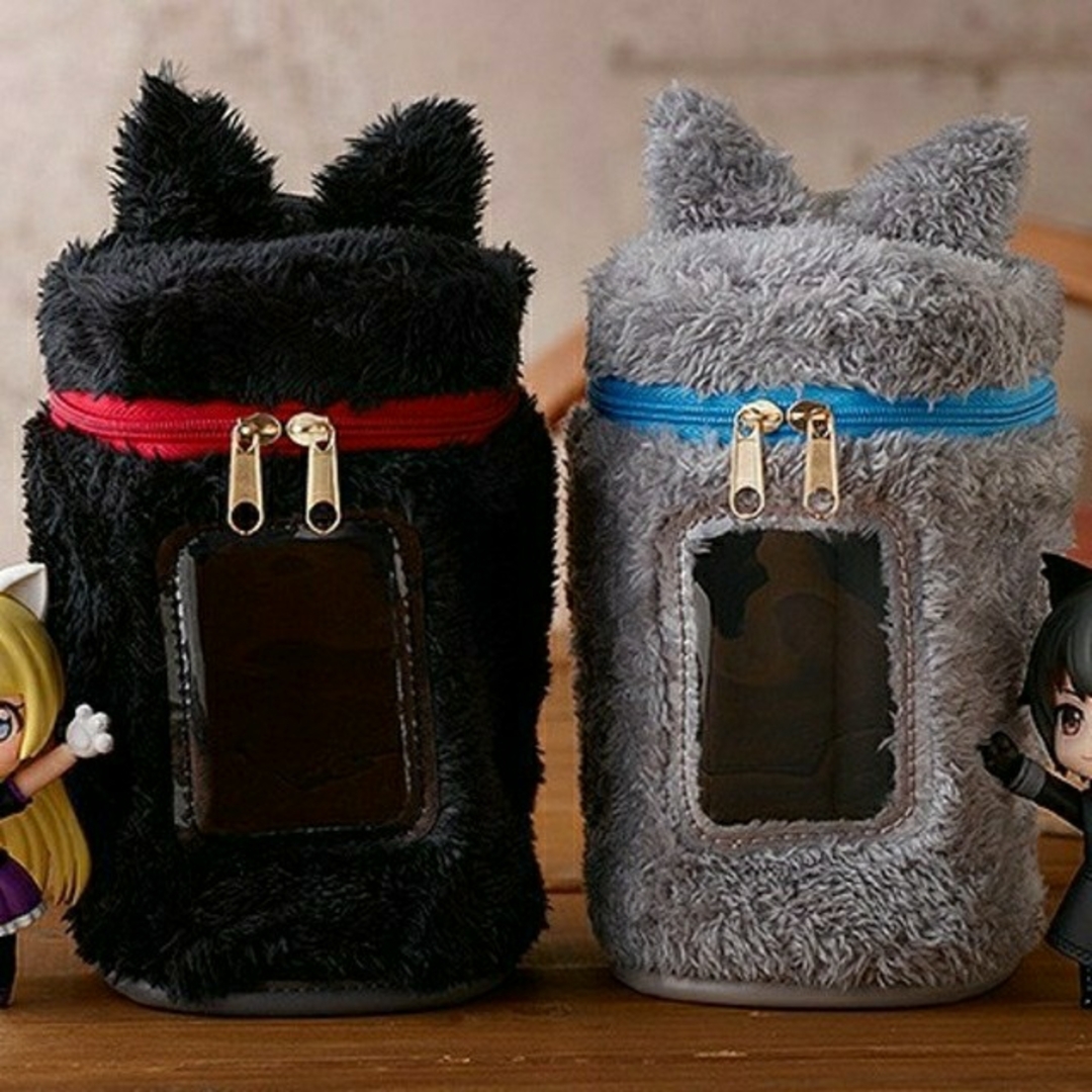 ねんどろいど おでかけポーチねお クロネコ ロシアンブルー フィギュア