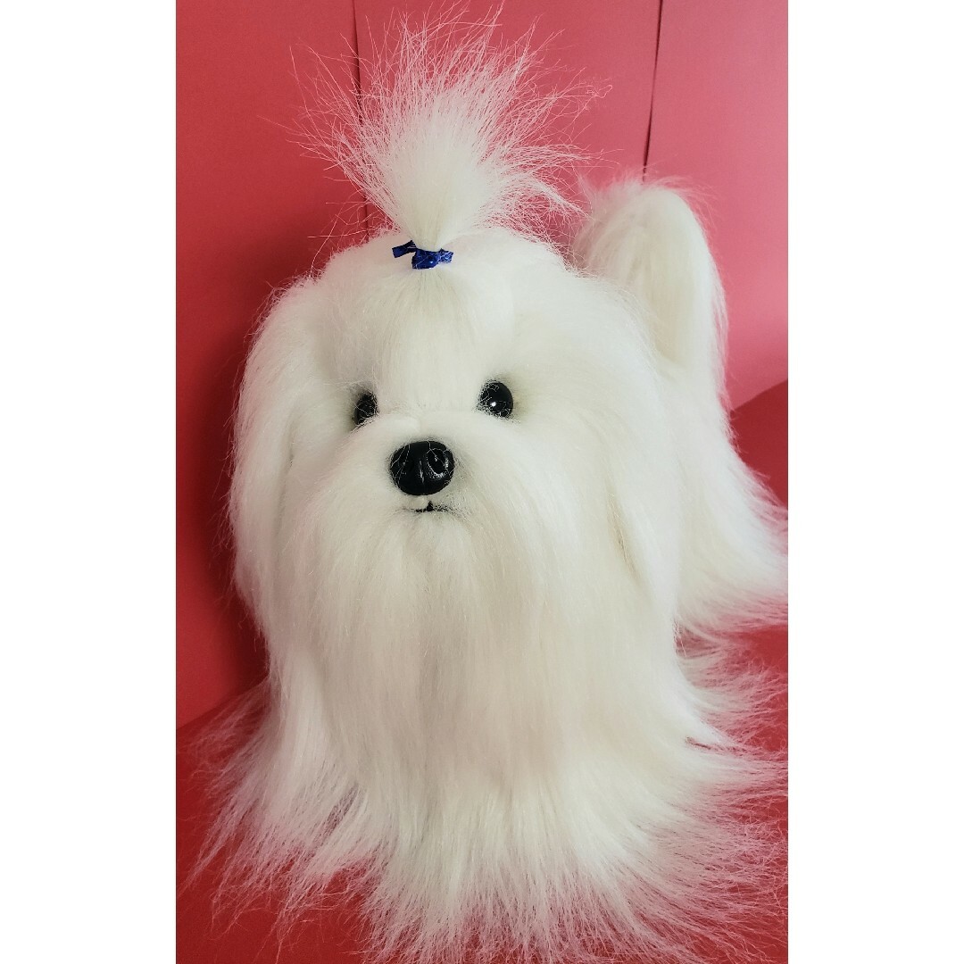 マルチーズのぬいぐるみ